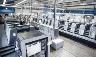 Heidelberg 8-farben Druckmaschine