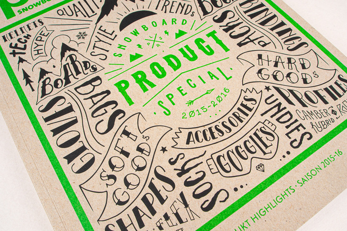 Graupappe im Offsetdruck mit Sonderfarbe