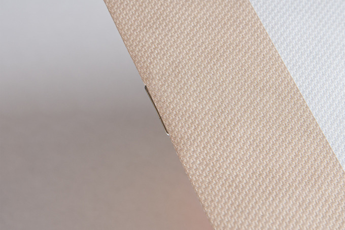 sehr filigrane und exklusive Rückstichheftung