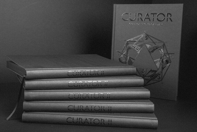 Hardcover Buch mit Relieflack