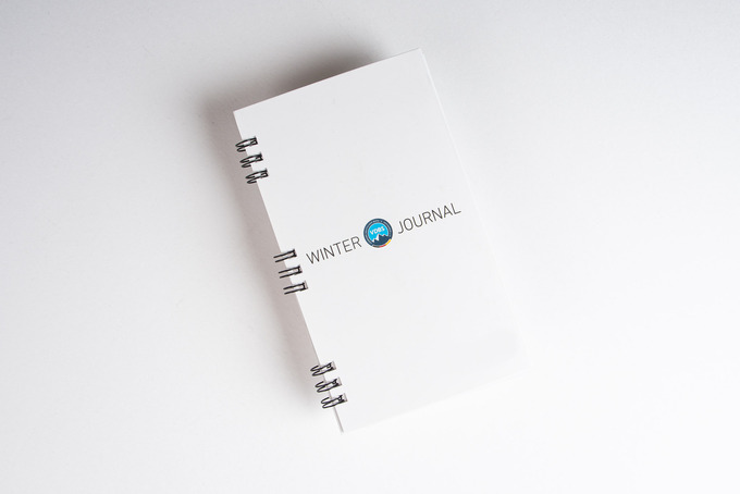 Spiralbindung mit 3 x 3 Klammern