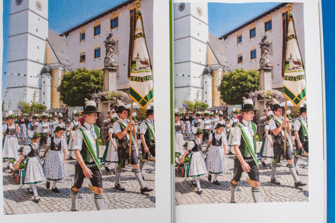 großartiger Druck auf Offsetpapier