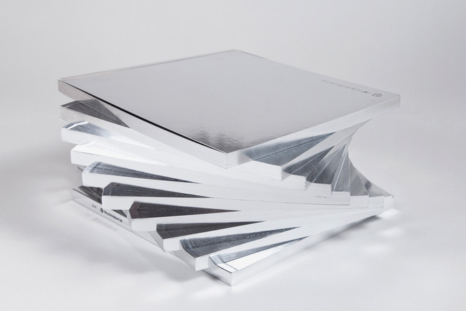 Farbschnitt silber mit Blindprägung Beispiel