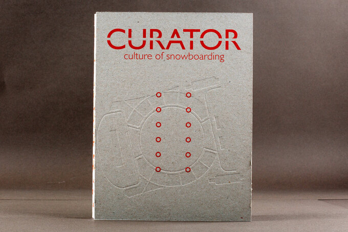 Steifbroschur als offene Fadenheftung