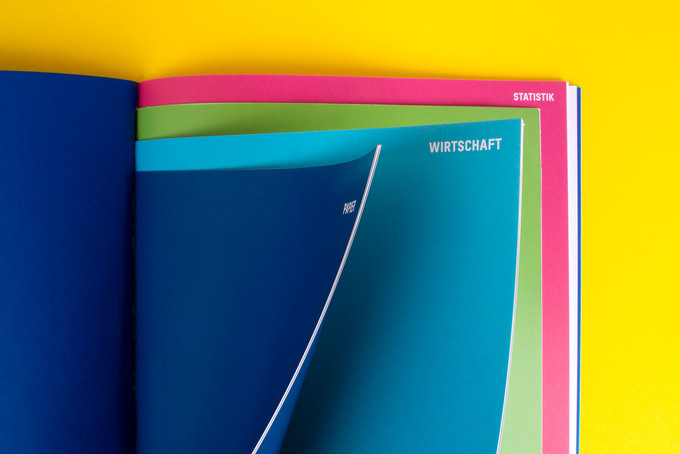 unterschiedlich große Seiten in einem Buch