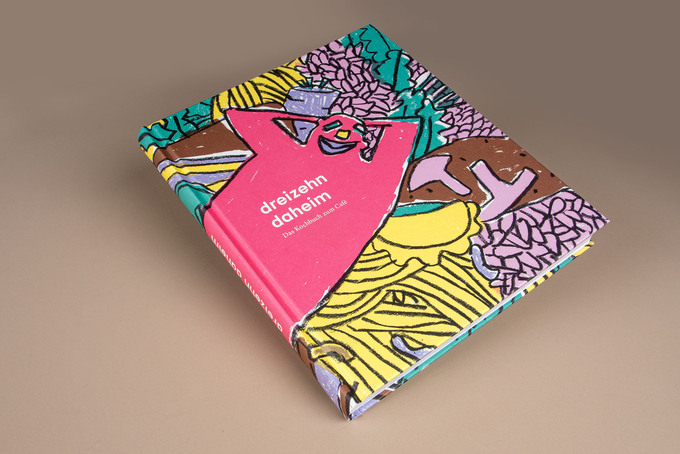 Vegan gedrucktes Kochbuch