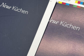 Vergleich Cellopanierung matt mit und ohne