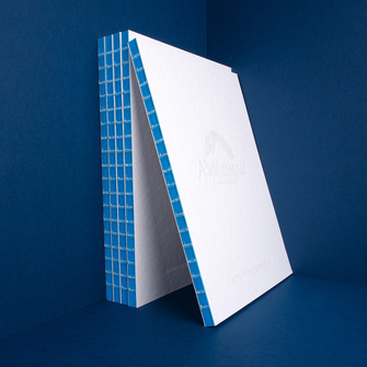 Steifbroschur als offene Fadenheftung