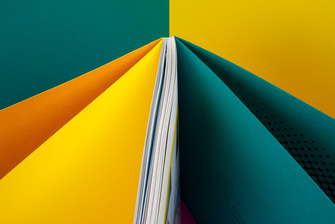 Umschläge 4 Seiter für offene Fadenheftung