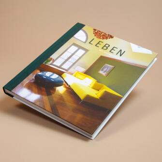 Halbleineneinband als Hardcover Beispiel